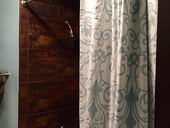 Hallway bath shower area