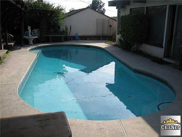 Backyard Pool area