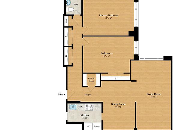 3rd image of 3900 Tunlaw Rd NW APT 103