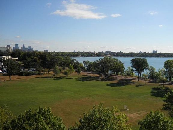 Adjacent to Lake Calhoun