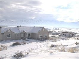 House with Barn in Background