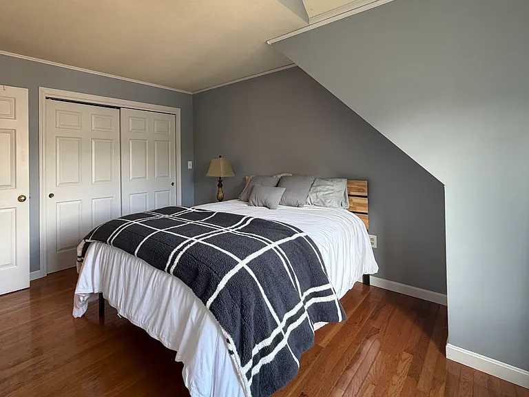 Bedroom 2 with large closet.