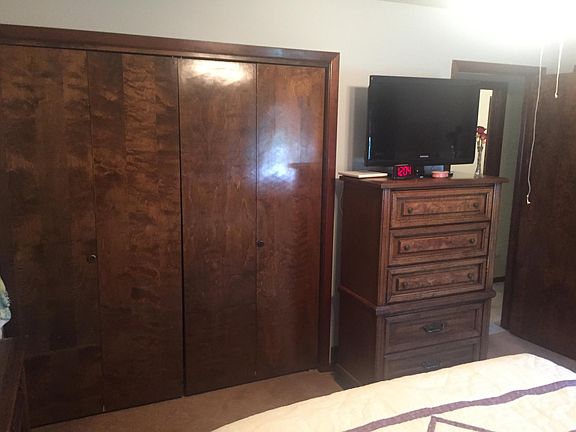 Master bedroom which 2 large closets