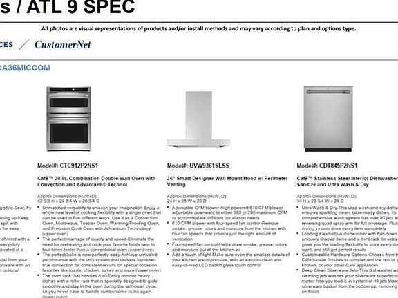Appliance Package