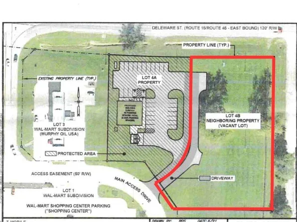 LOT 4B Walmart Subdivision, Fairfield, IL 62837