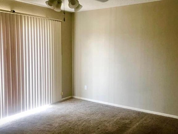 Primary bedroom is large with 2 closets -one is walk-in