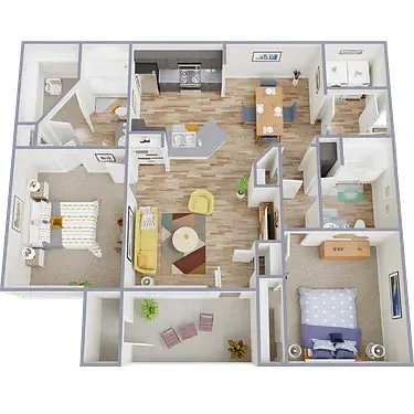 Floor plan D1