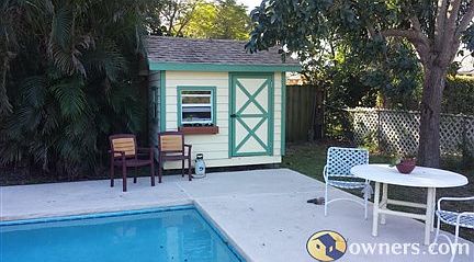 pool & shed