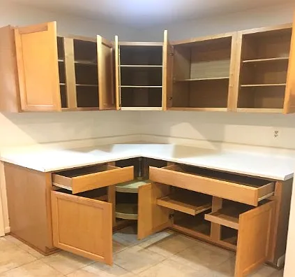 Kitchen cabinets