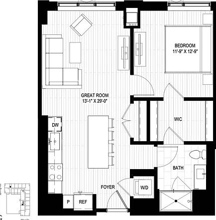 One Bedroom One Bath One Bedroom One Bath