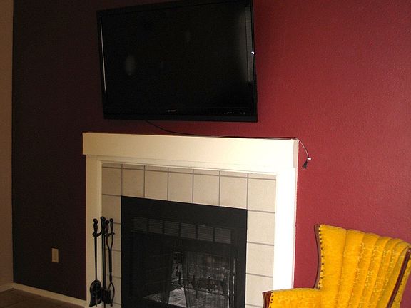 Wood Burning Fireplace