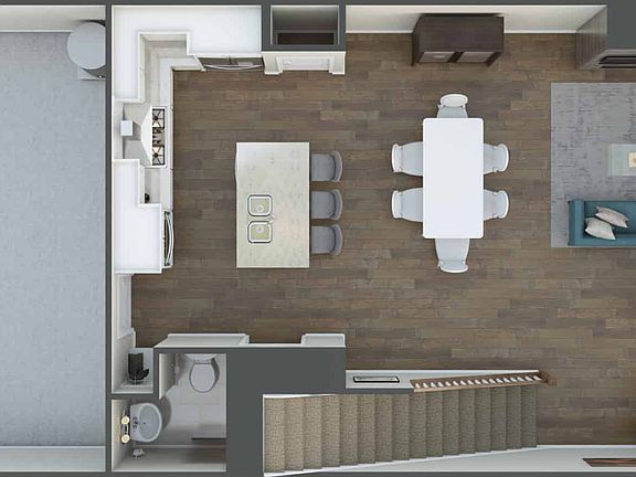 SouthEnd At Tryon Plan 1 Floor Plan