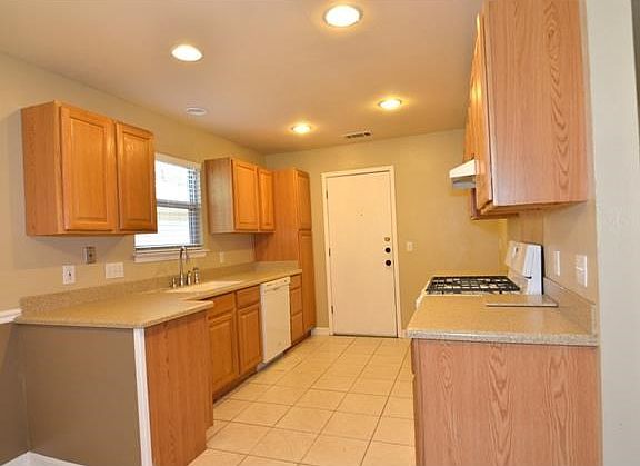 View of kitchen from the breakfast area.