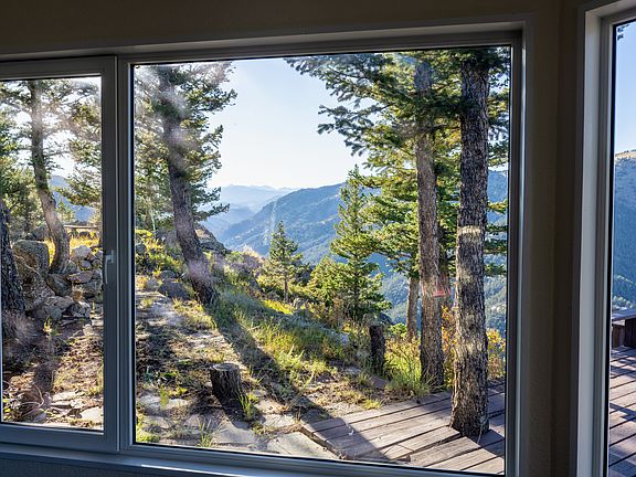 West view from kitchen