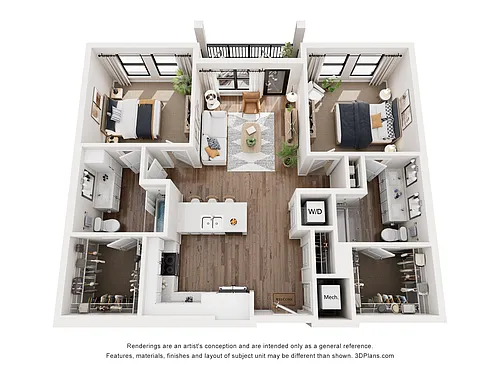 Floor plan B1