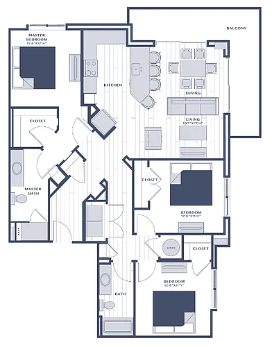 Floor plan Dogwood