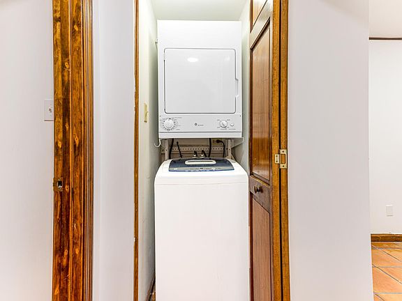 Full size in-unit washer + dryer.