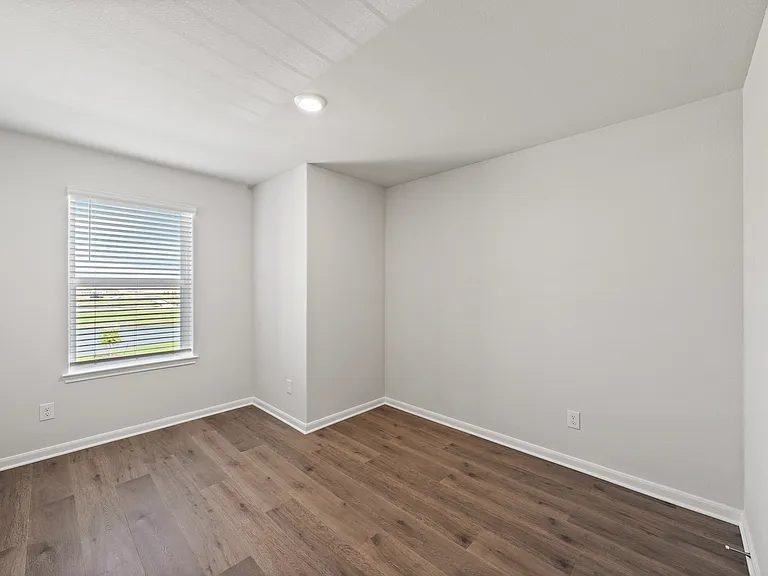 The secondary bedrooms are a great space for children's bedrooms or guest rooms.