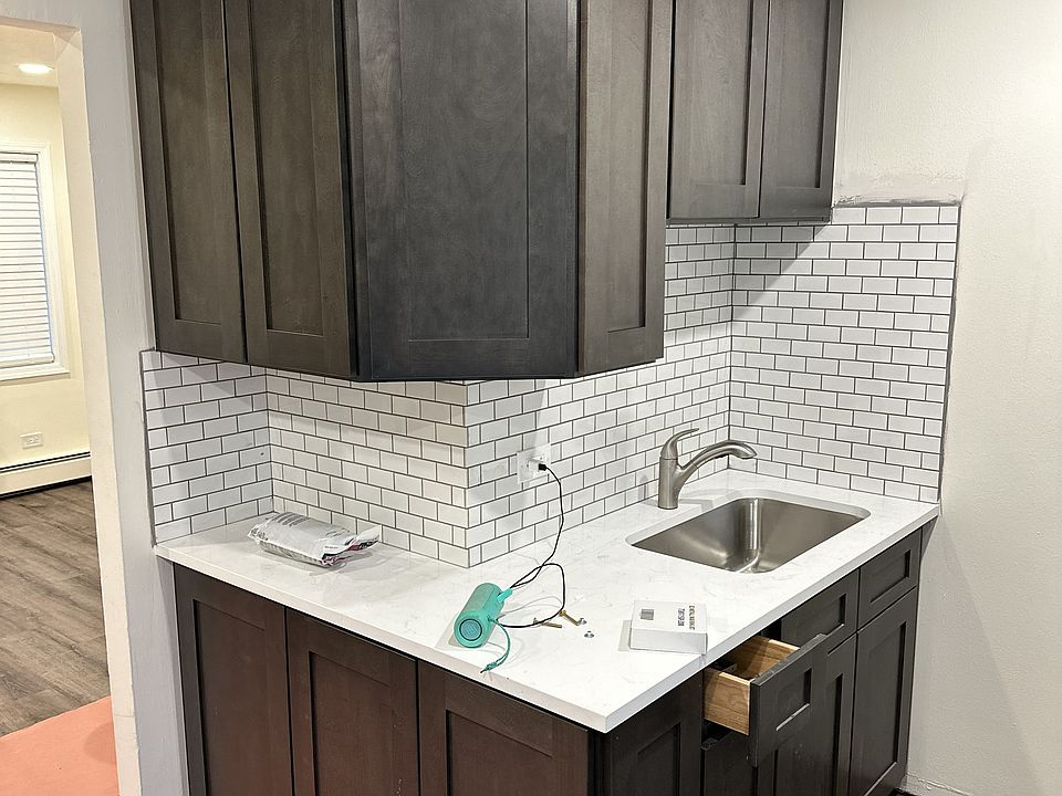 Completely remodeled kitchen! Brand new cabinets and fixtures.