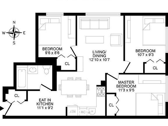 2nd image of 1810 3rd Ave APT 3D