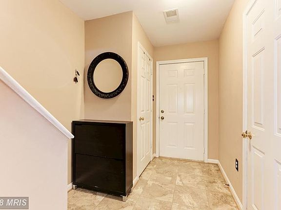 Foyer facing front door