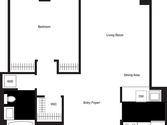 2nd image of 500 W 56th St APT 2406