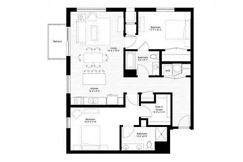 Floor plan B8