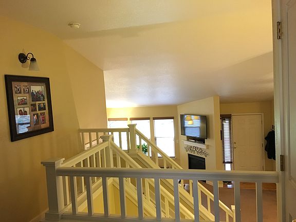 View from second floor hallway