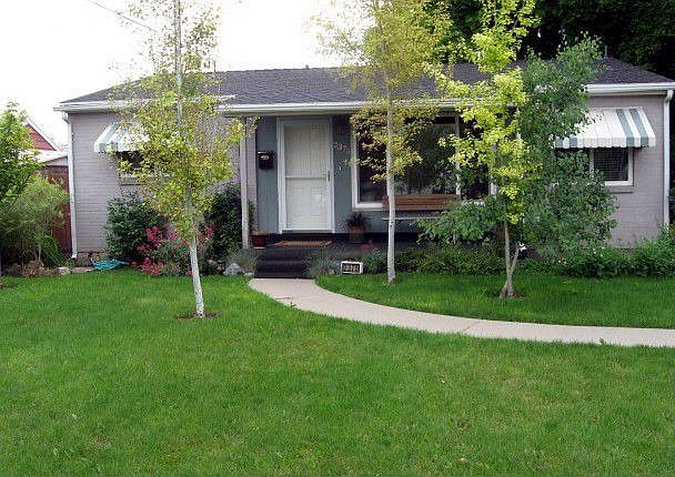 House Front Sidewalk View