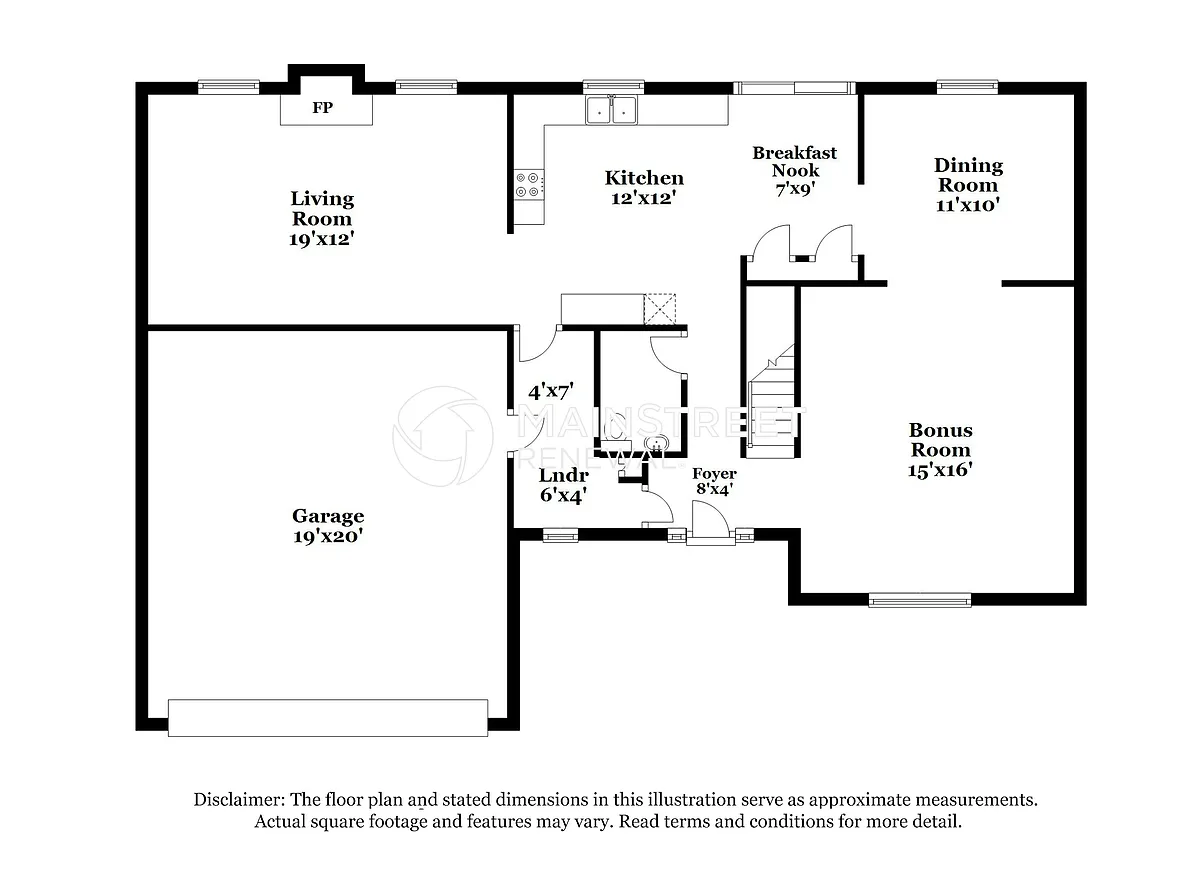 Floor Plan - 7005 Greenbower Ln