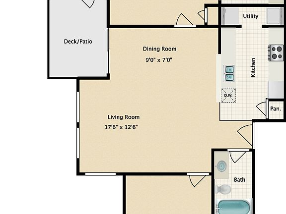 3rd image of 1000 Fern St SW Unit D102