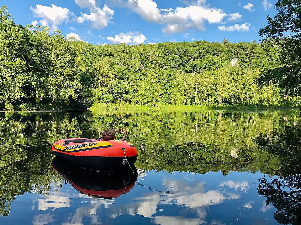 A private fishing retreat
