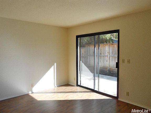 master bedroom with slider