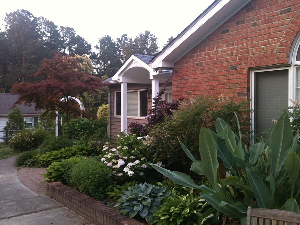 Front Entrance in bloom.