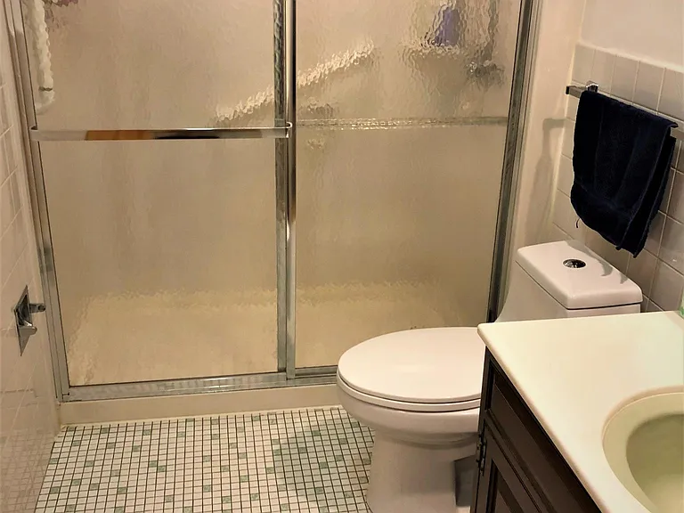 master bath with standing shower