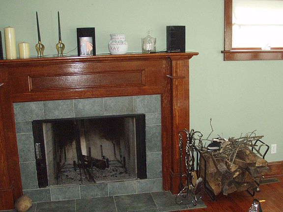 Fire place in the New Additon