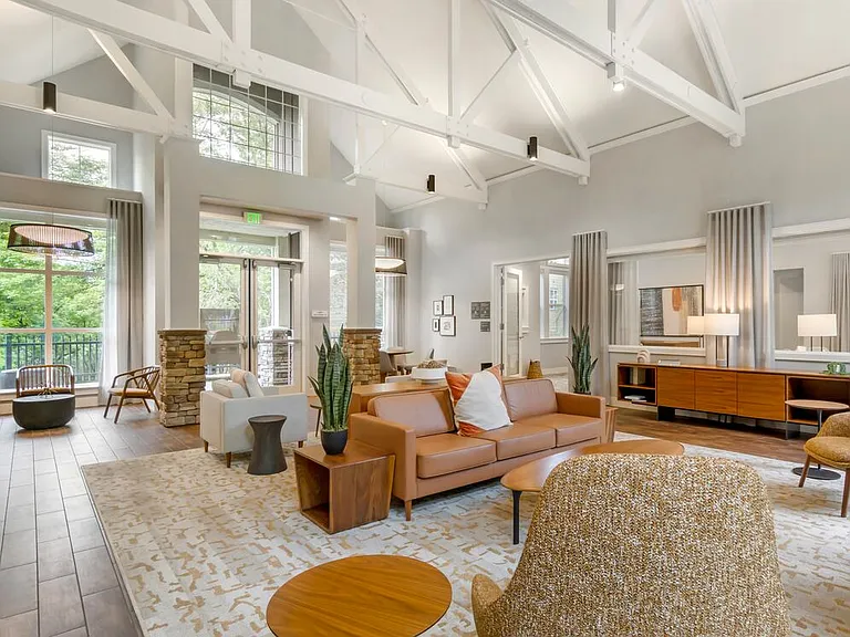 Lobby with lounge seating