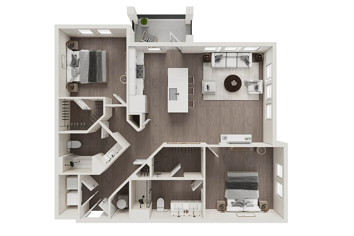Floor plan B2