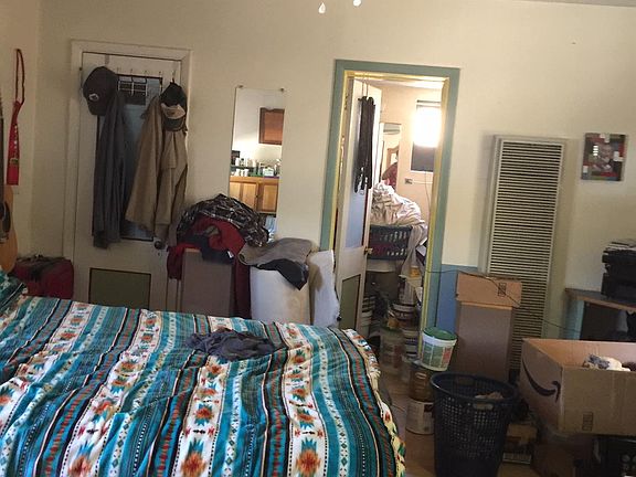 Bedroom has 2 closets, including 1 large walk in closet
