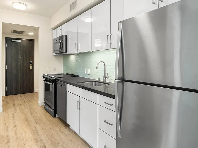 Kitchen with Stainless Steel Appliances