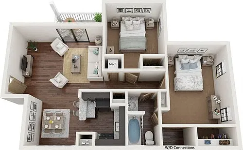 Floor plan Amber