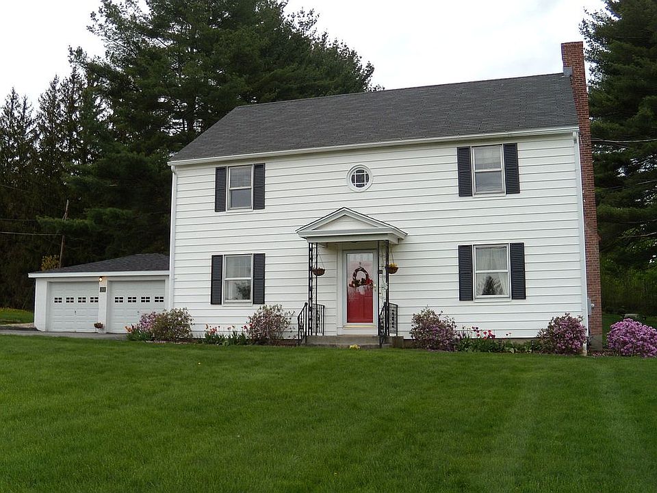 Traditional center hall colonial
