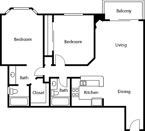 Floor plan Hepburn