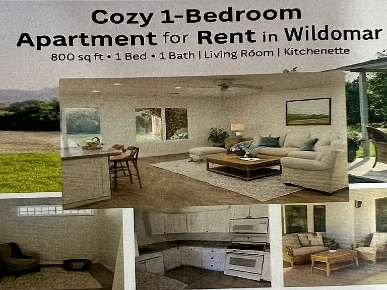 65+ only, Pvt unit attached to the main house, Pvt entrance, Pvt patio and access to the main house for daily activities and entertainment.