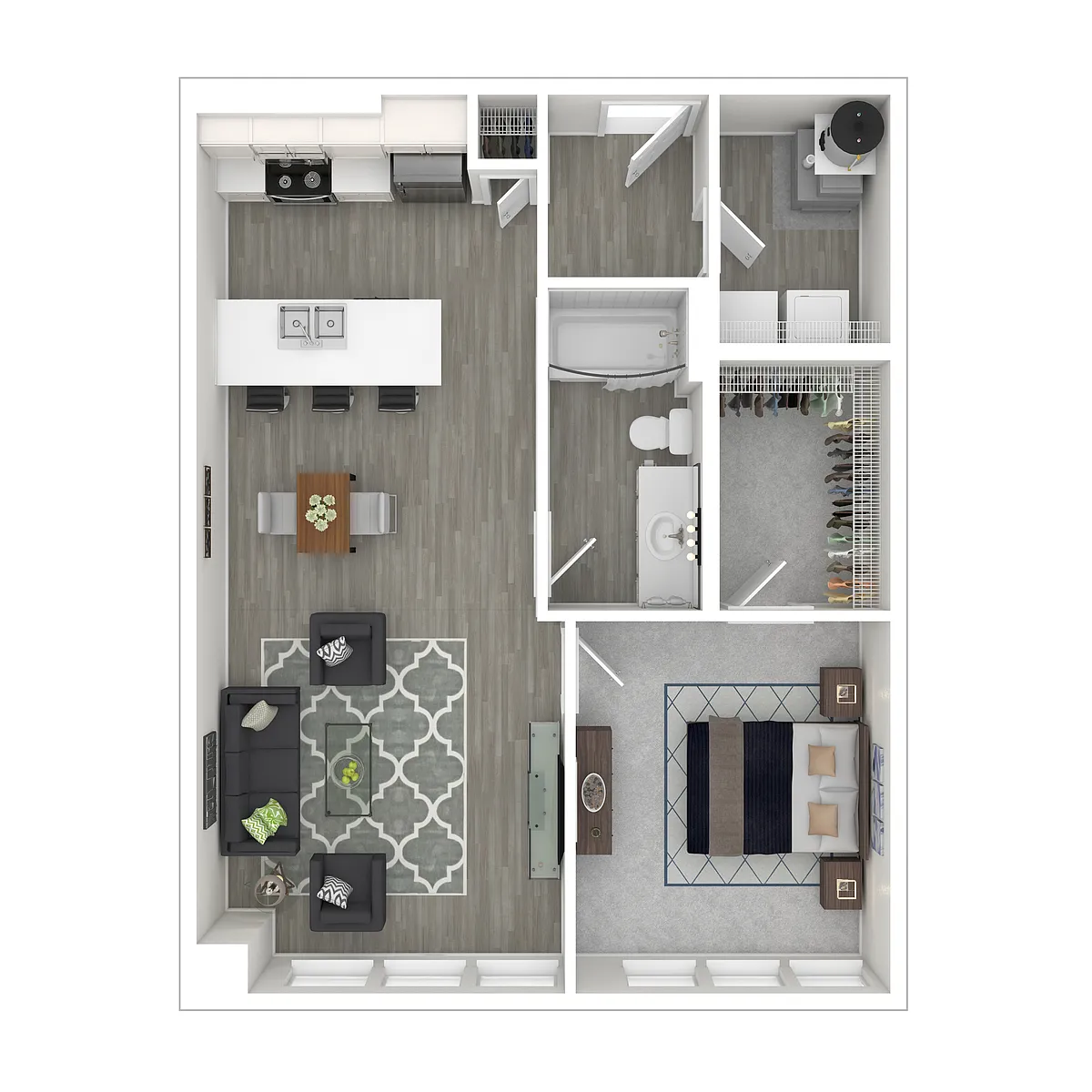 Floor plan A5 Courier