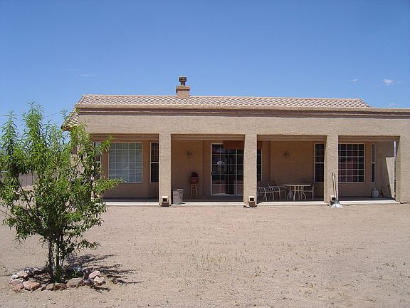 Covered Concrete Rear Patio