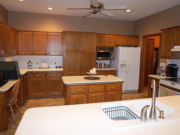 Check out all the cabinets and work space!