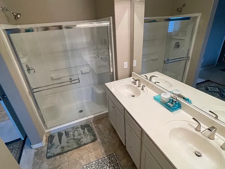 Master bathroom