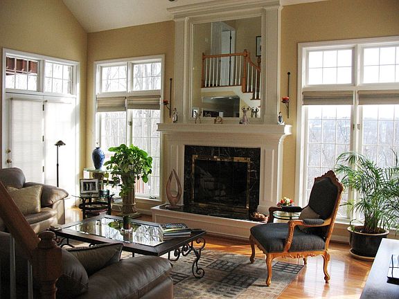 2-Story Great Room w/Wooded Views, Gas Fireplace and Surround Sound