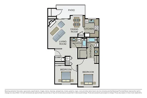 Floor plan Plan 2C